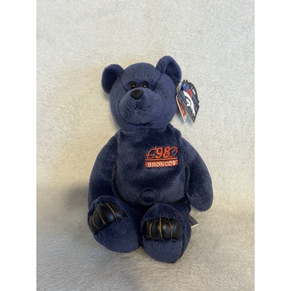 Denver Broncos Terrell Davis Limited Treasures Pro‎ Bear #30 NWT NFL